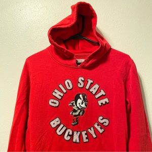 Ohio State Buckeyes Kids Red Hoodie